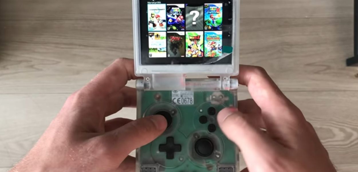 Un hacker trasforma un Nintendo Wii in formato Game Boy