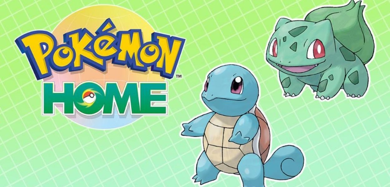 Disponibile l'aggiornamento di Pokémon HOME: in regalo Squirtle e Bulbasaur con fattore Gigamax
