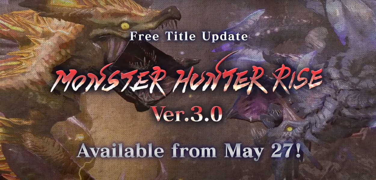 Aggiornamento gratuito e DLC di Monster Hunter Rise in arrivo il 27 maggio