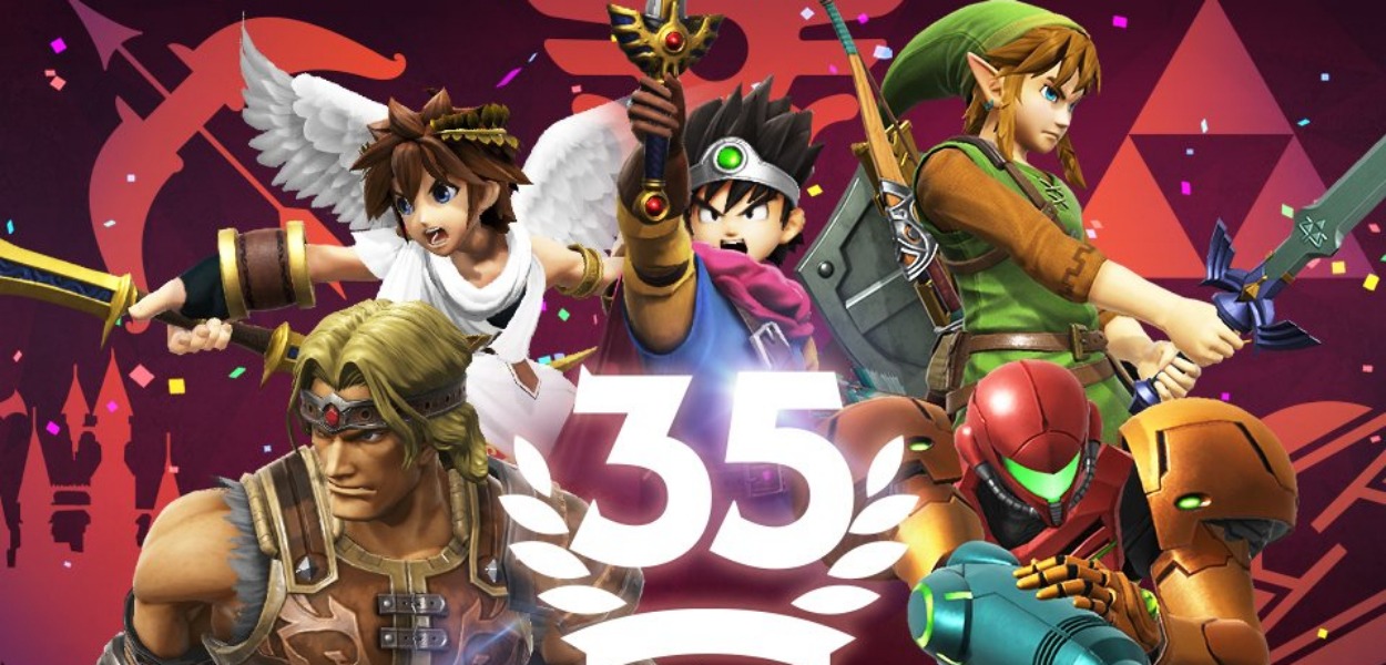 Arriva in Super Smash Bros. Ultimate il torneo dedicato ai giochi che compiono 35 anni