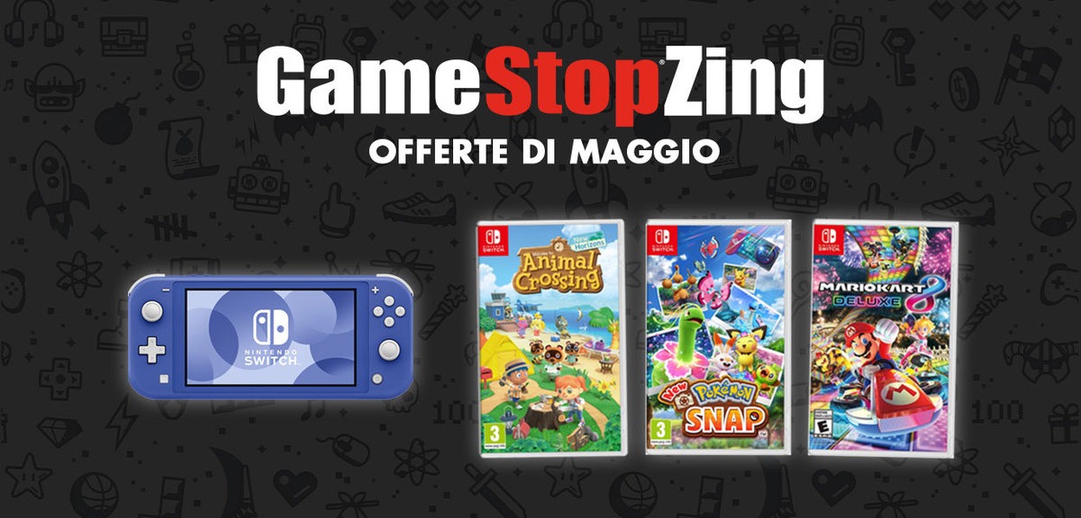GameStopZing: ecco le imperdibili offerte del mese di maggio