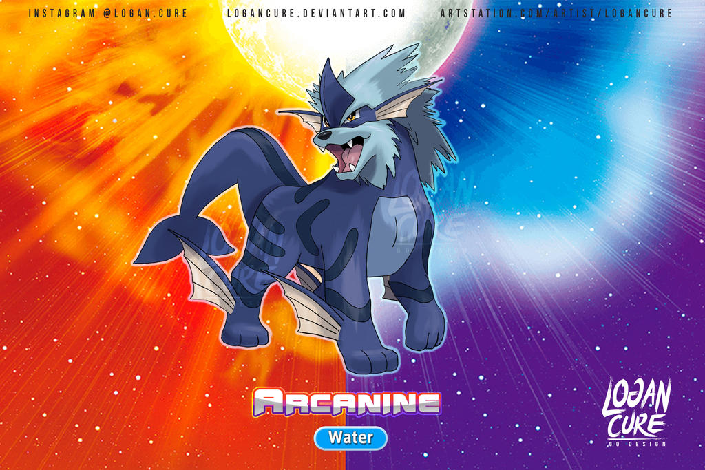 arcanine forma alola