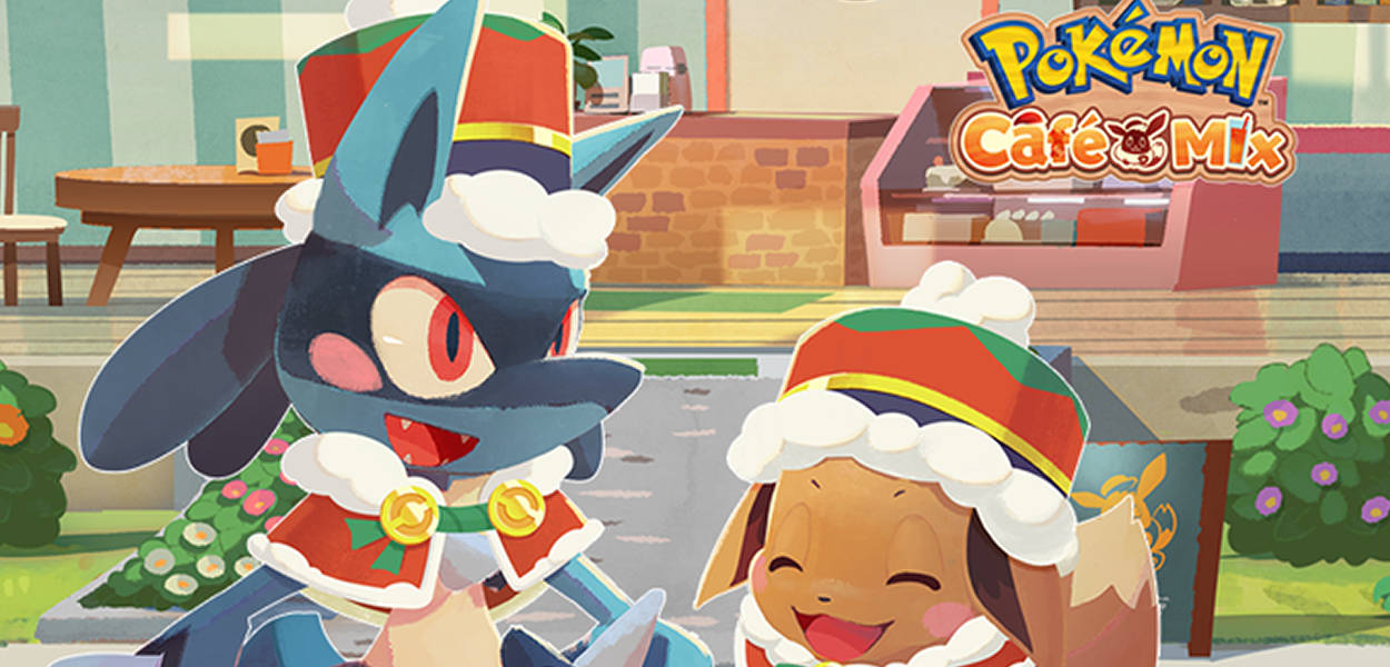 È ancora Natale con il nuovo aggiornamento di Pokémon Café Mix