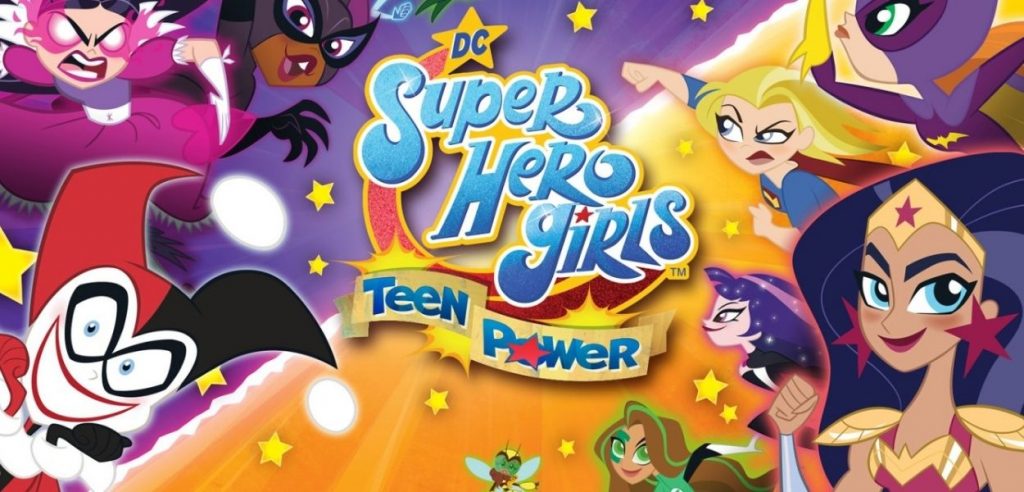 dc super hero girls teen power copertina