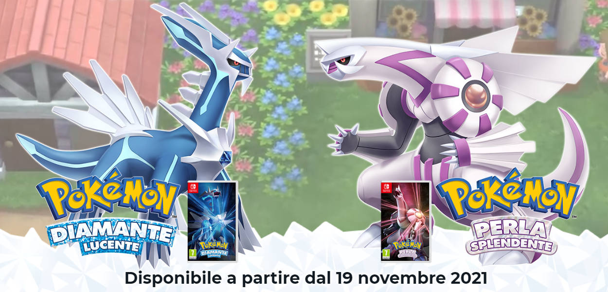 Pokémon Diamante Lucente e Perla Splendente confrontati con gli