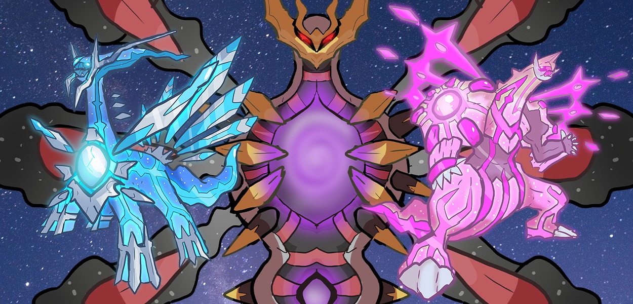 Forme alternative di Dialga e Palkia nei remake? Noi le immaginiamo così