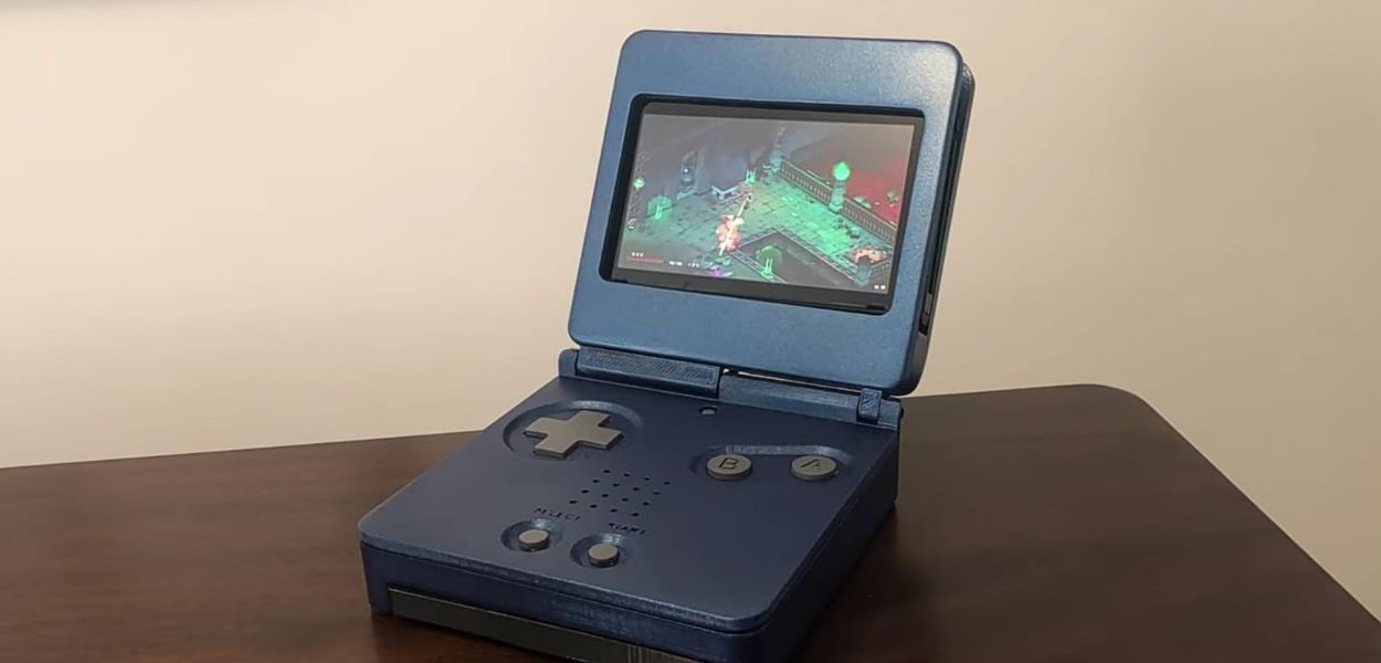 Un Game Boy Advance SP gigante diventa un magnifico dock per Nintendo Switch