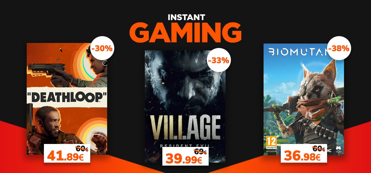 Da Biomutant a Resident Evil Village, le nuove offerte di Instant Gaming