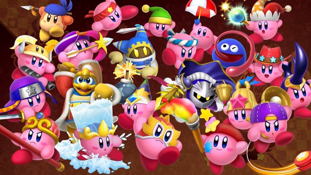 Kirby montaggio trasformazioni