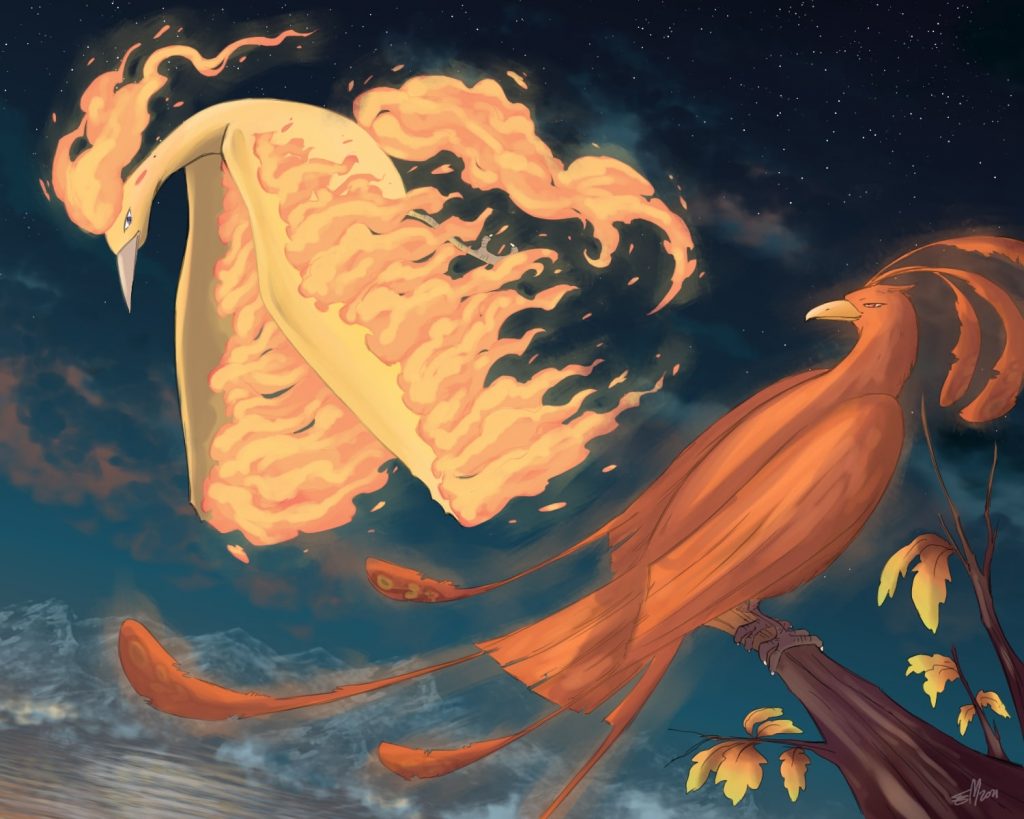 moltres e la fenice