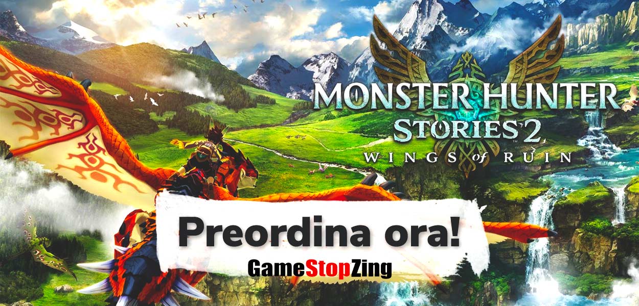 Monster Hunter Stories 2: Wings of Ruin disponibile in preordine da GameStopZing