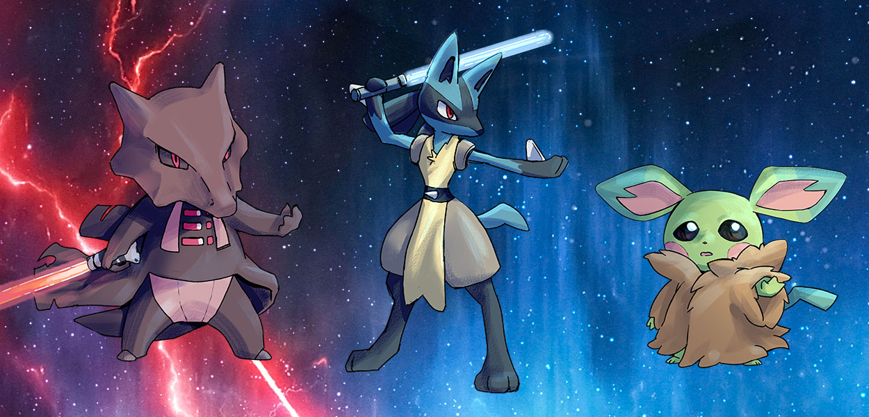 E se i Pokémon vivessero nell'universo di Star Wars?