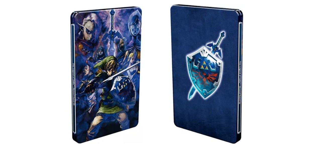 Mostrata la steelbook europea di The Legend of Zelda: Skyward Sword HD