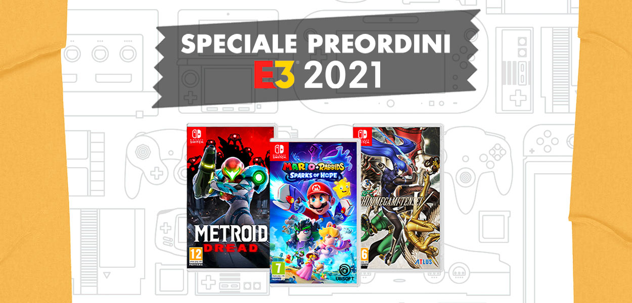 I titoli presentati all'E3 2021 ora disponibili in preordine su Amazon Italia