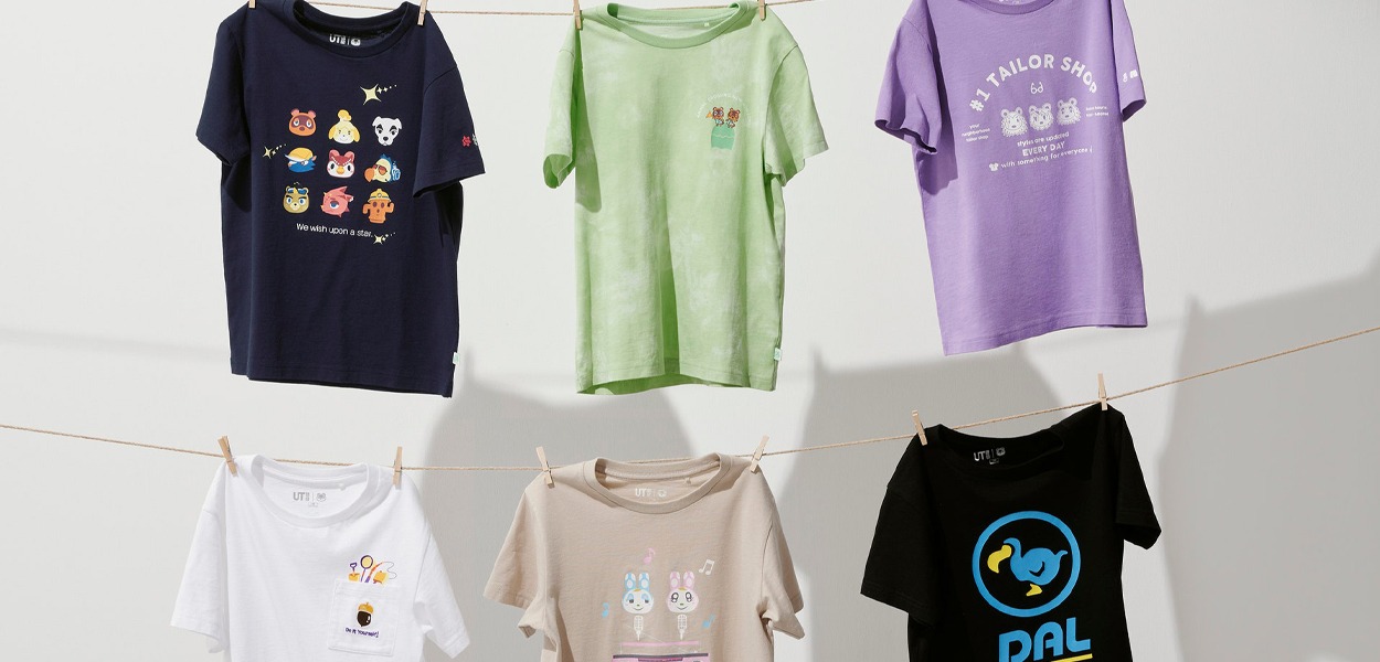 Arrivano in Italia da Uniqlo le nuove T-Shirt di Animal Crossing