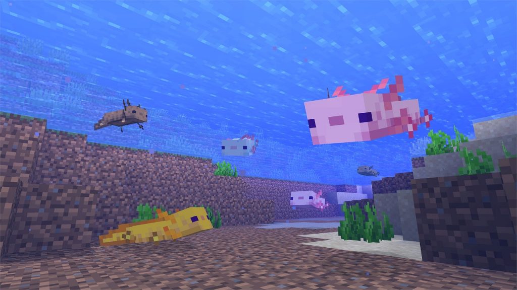 axolotl minecraft