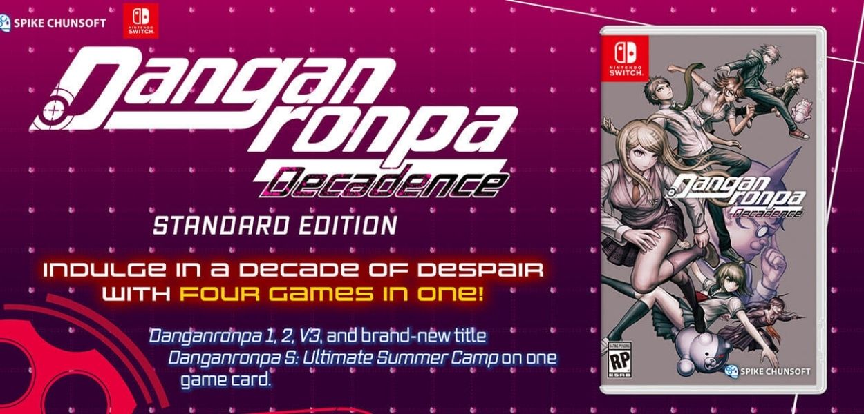 Danganronpa Decadence arriva su Nintendo Switch