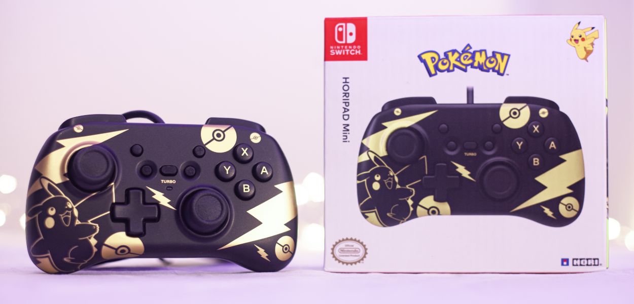 Horipad Mini Pikachu Black & Gold, Recensione del controller HORI