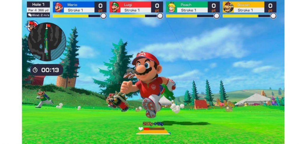 Mario Golf aggiornamento