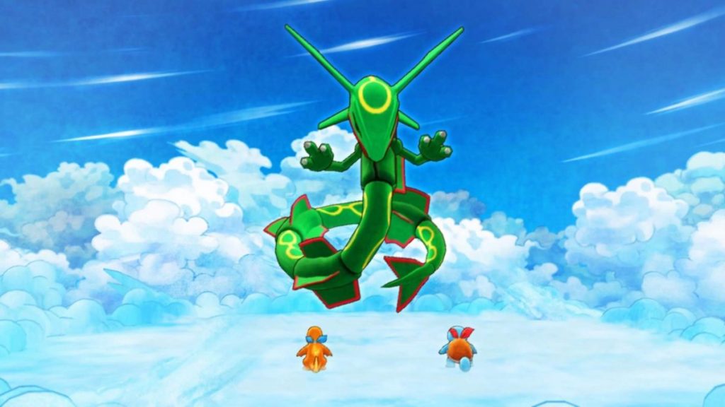 Rayquaza come boss in Pokémon Mystery Dungeon, nella rubrica dedicata ai suoi valori.