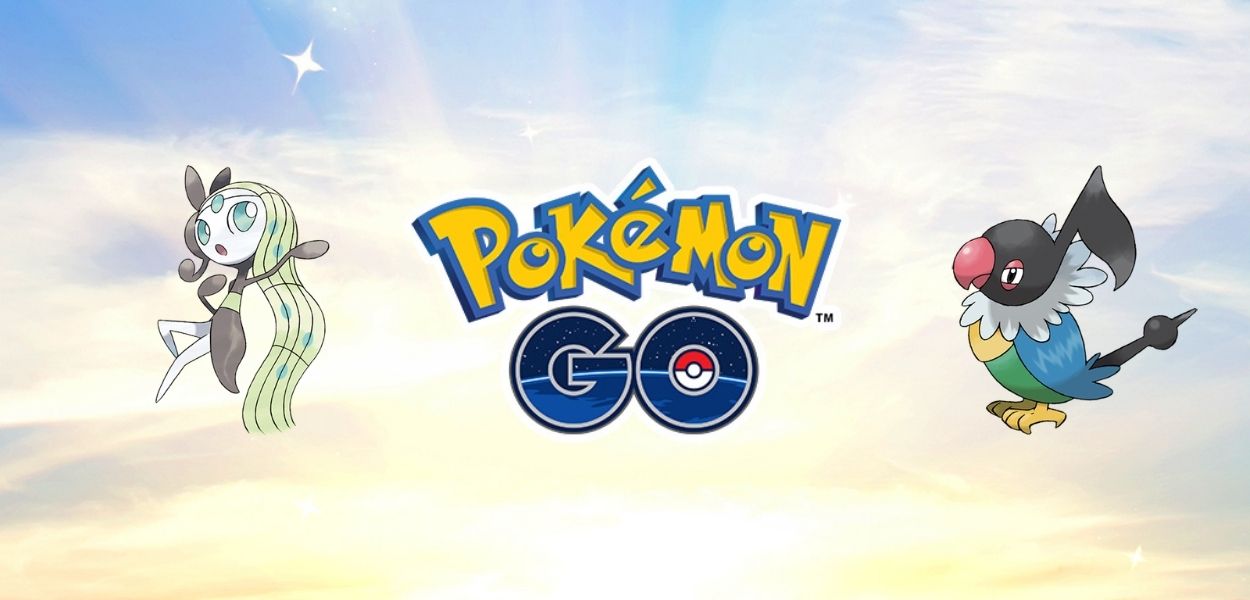 Meloetta e Chatot spiccano nella nuova immagine di caricamento di Pokémon GO