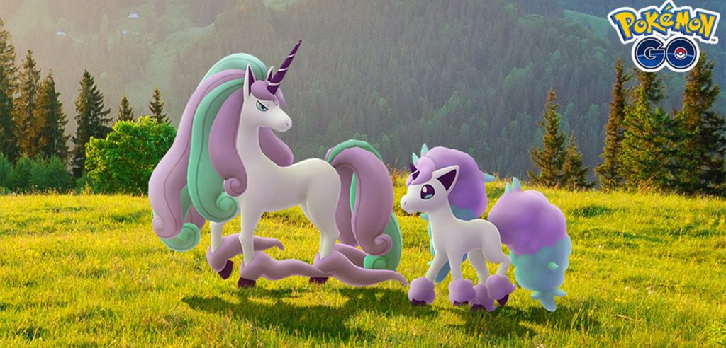 Ponyta di Galar Pokémon GO