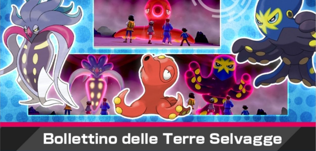I Pokémon con i tentacoli arrivano nei Raid Dynamax di Spada e Scudo
