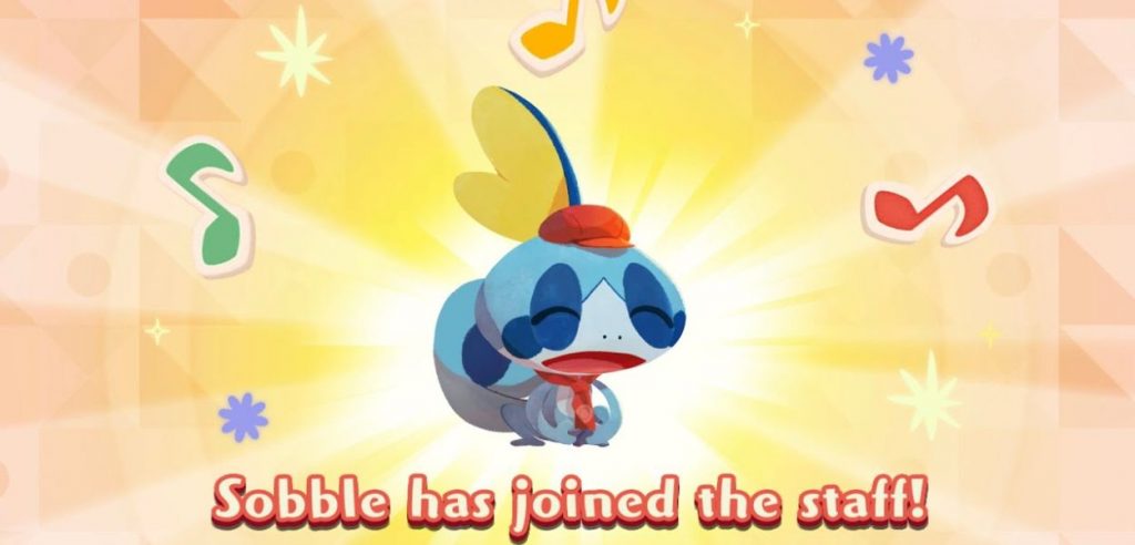Sobble ritorna al Pokémon Café Mix.