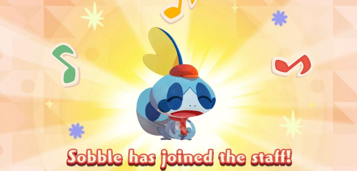 Sobble torna per un periodo limitato in Pokémon Café Mix