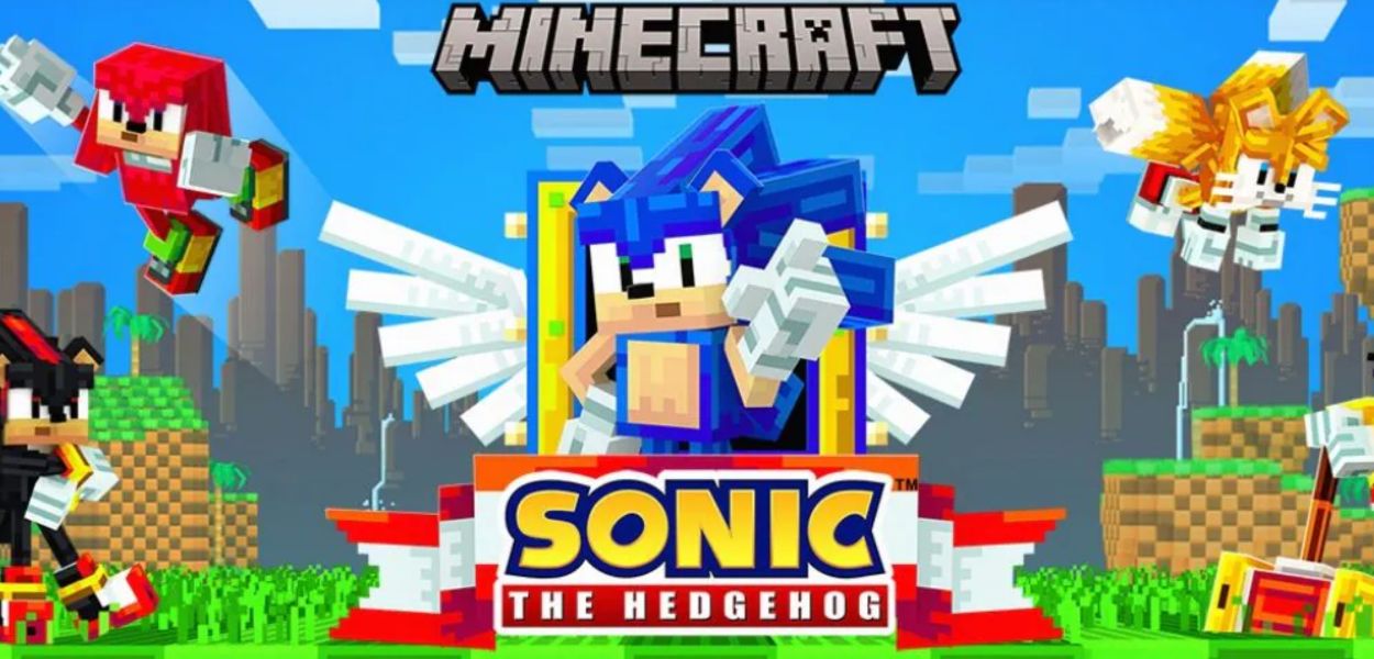 Minecraft si aggiorna con nuovi contenuti del DLC dedicato a Sonic The Hedgehog