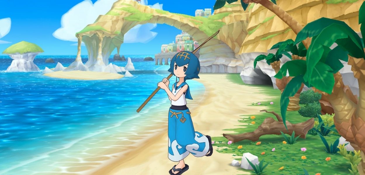 Suiren organizza il suo arrivo in Pokémon Masters EX