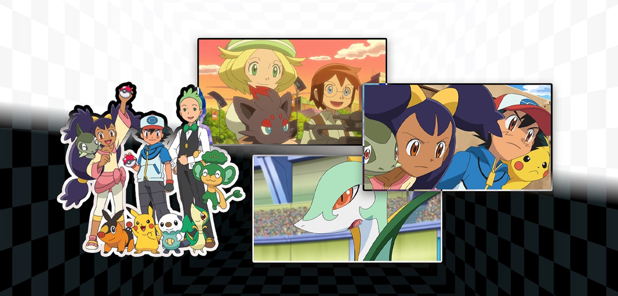 Una selezione di episodi di Unima disponibili in streaming gratuito su TV Pokémon