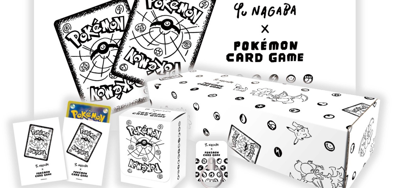 Pokémon e Yu Nagaba insieme per uno speciale set di carte Pokémon