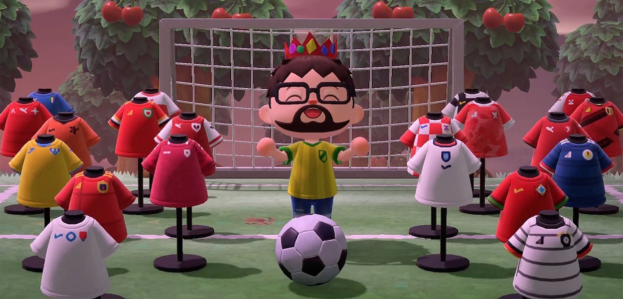 Le casacche di Euro 2020 arrivano su Animal Crossing grazie a un fan