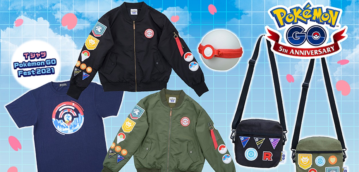 Tanti nuovi prodotti dedicati a Pokémon GO nei Pokémon Center