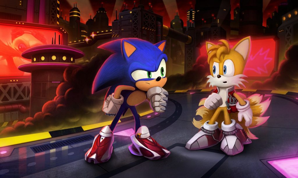 Sonic Prime concept art