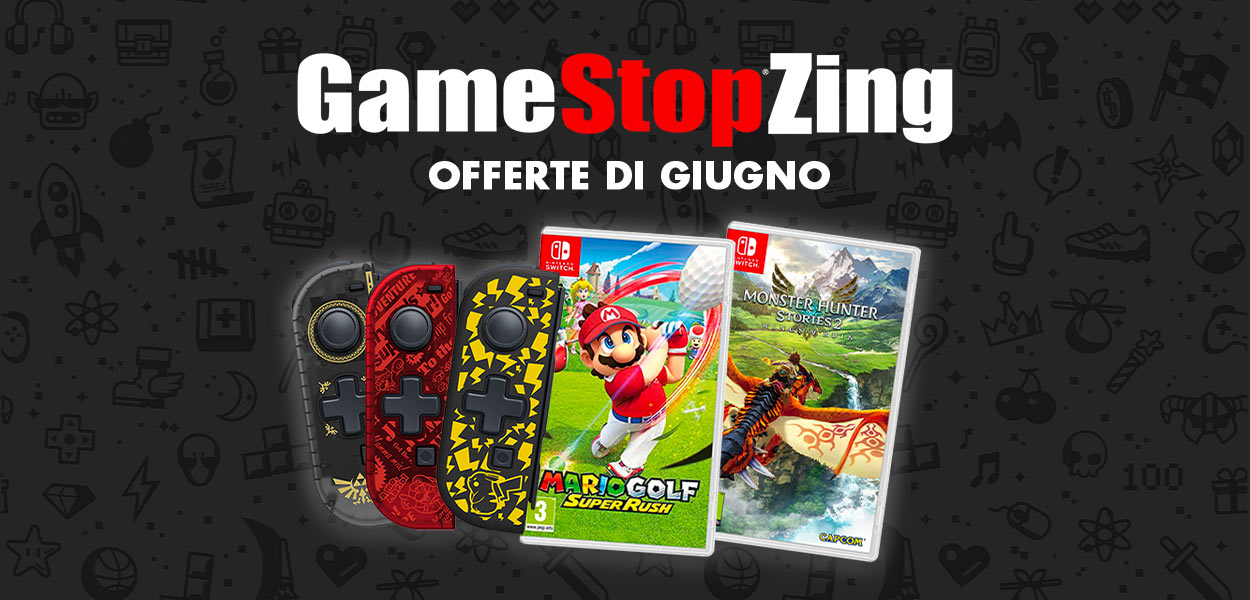 GameStopZing: tutte le migliori offerte per il mese di giugno