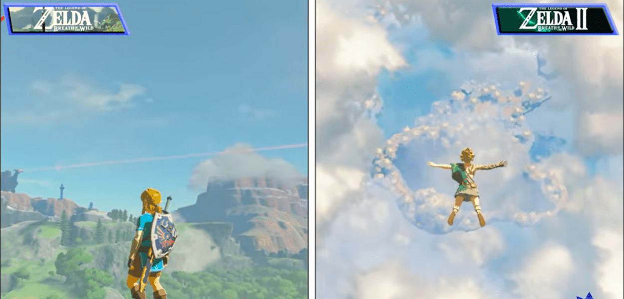 Zelda Breath of the Wild e il sequel a confronto in un nuovo video