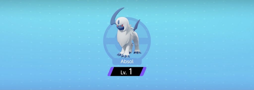 Absol evoluzioni Pokémon Unite