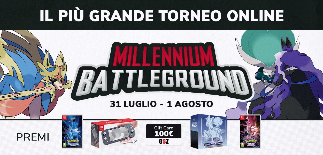 Millennium Battleground: grandi premi nel più grande torneo online GRATUITO!