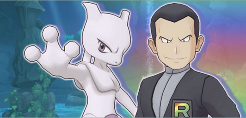 Giovanni e Mewtwo Masters
