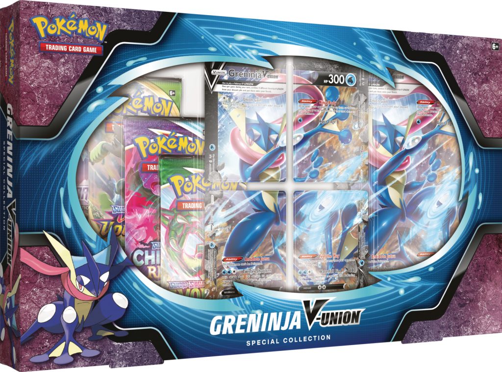 Confezione Greninja V-UNION Game Stop regali