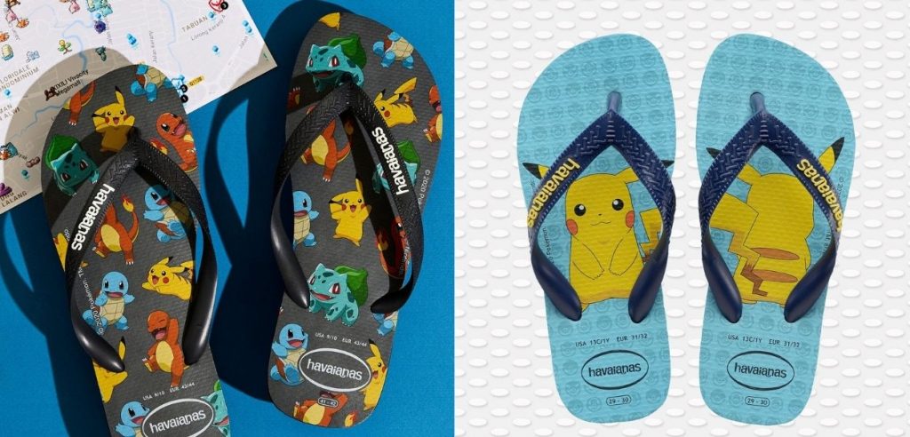 Havaianas Pokémon
