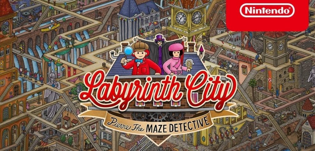 Labyrinth city pierre the maze detective copertina