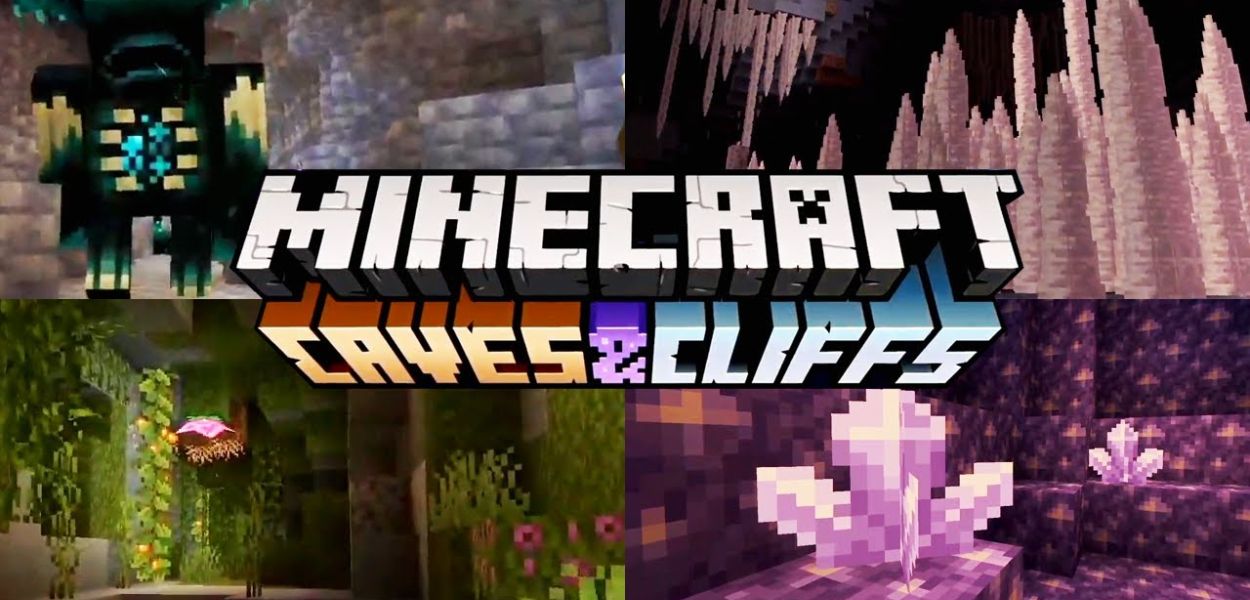 L'aggiornamento Minecraft Caves and Cliffs è ufficialmente disponibile