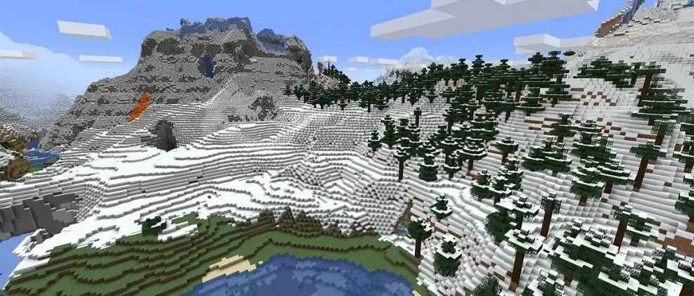 Minecraft Generazione Montagne