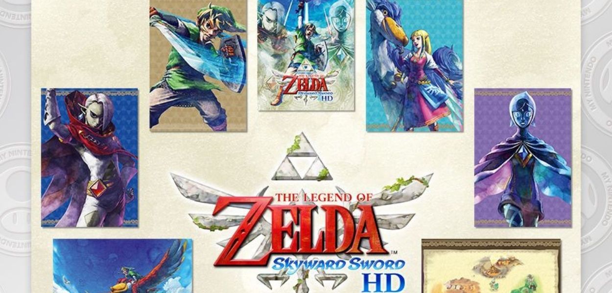 My Nintendo: disponibili il set di cartoline XL e lo stand di Zelda Skyward Sword