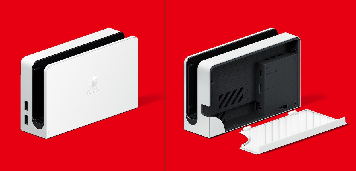 Nintendo Switch OLED avrà un nuovo dock con porta LAN