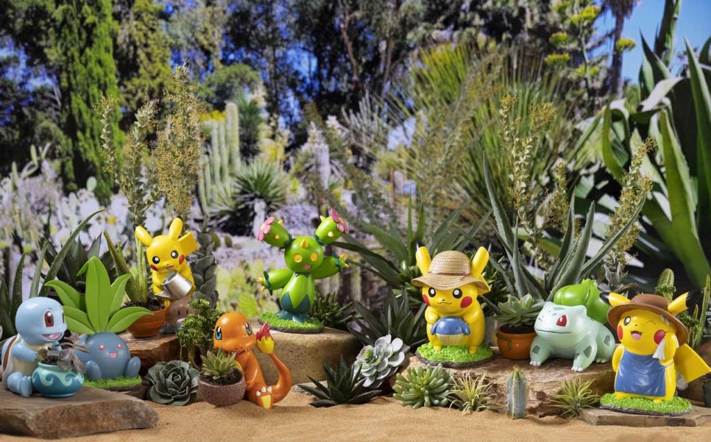 Pokémon Gardening Collection pikachu squirtle oddish bulbasaur charmander