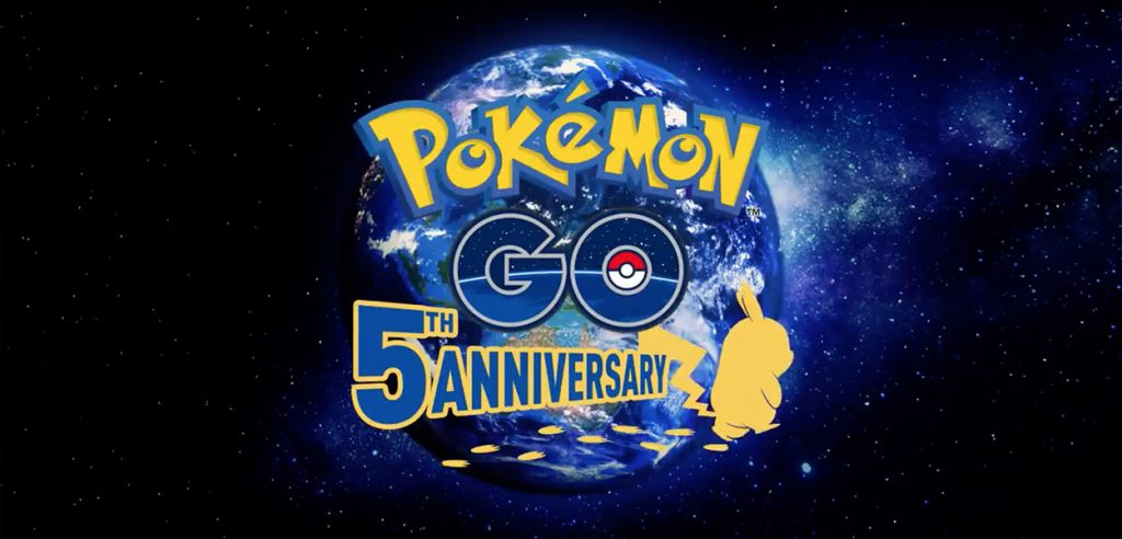 Pokémon GO quinto anniversario